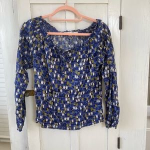 Colorful Blouse Casual or Work